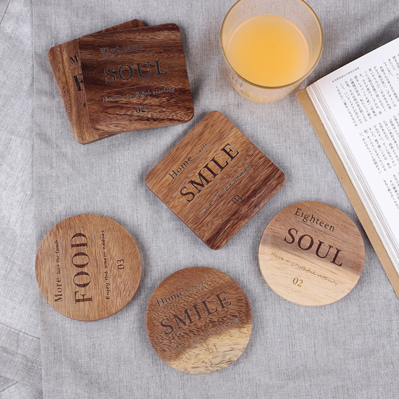 Acacia Wood Coaster