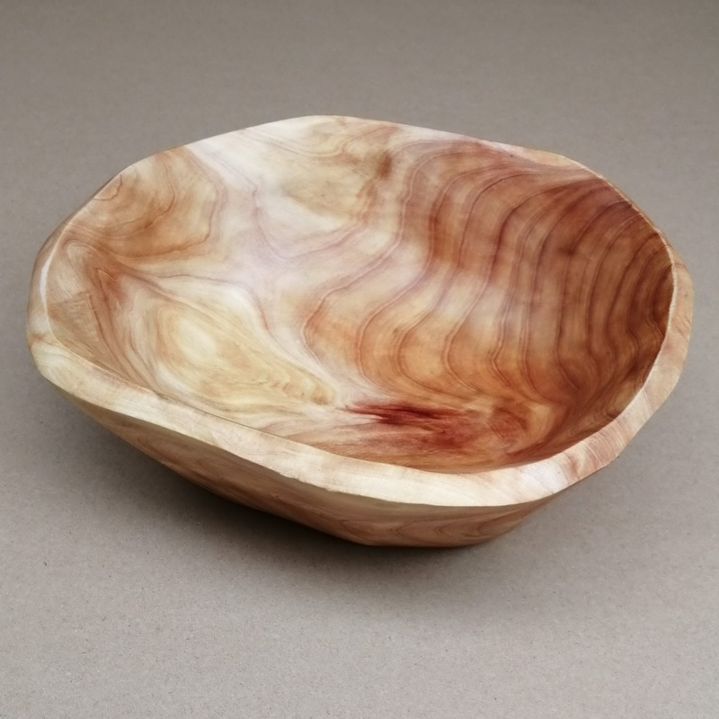 Wooden Root Fruit Plate