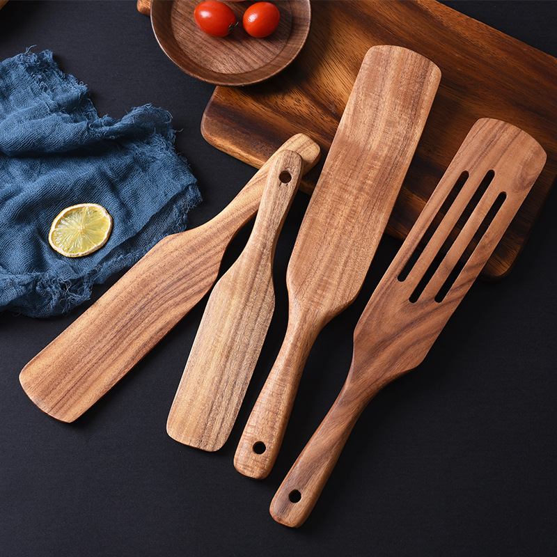 Acacia Spatula Set