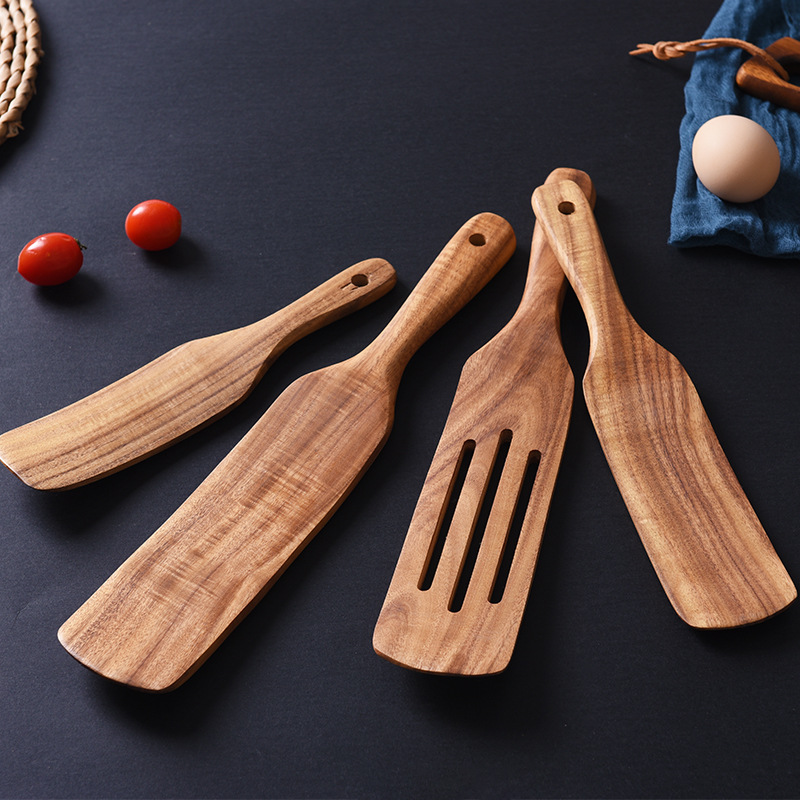 Acacia Spatula Set